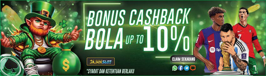 BONUS CASHBACK BOLA UP TO 10%